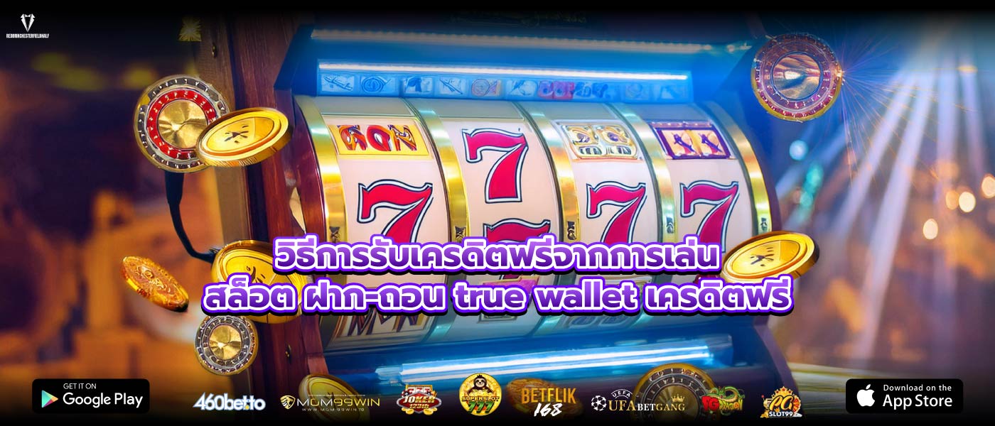 วิธีการรับเครดิตฟรีจากการเล่นสล็อต ฝาก-ถอน true wallet เครดิตฟรี